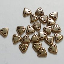 Czech Triangle Two Hole Beads  Two Hole Beads Sold per 10 gram