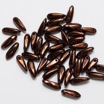 DAGGER BEADS DARK BRONZE