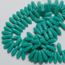 DAGGER BEADS   TURQUOISE