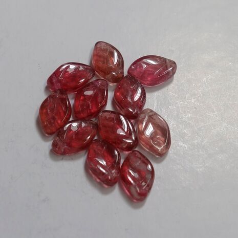 Czech Glass top drilled Leaf bead, sold by 20 pieces