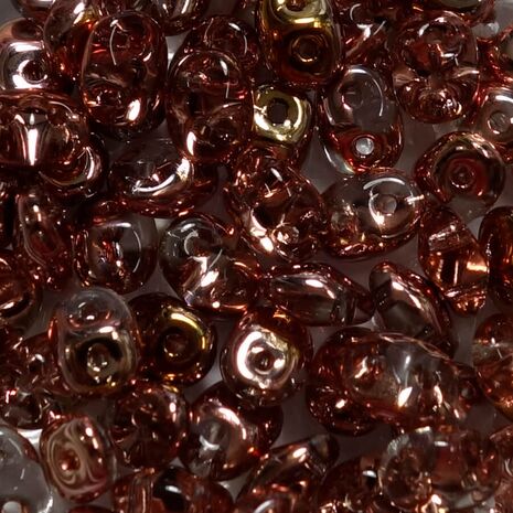 Czech Superduo Two Hole Beads 00030-27101 Sold per 10 gram