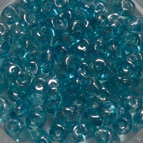Czech Superduo Two Hole Beads 60020-14400 Sold per 10 gram