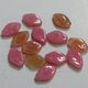 Czech Glass top drilled Leaf bead, sold by 20 pieces