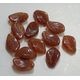 Czech Glass top drilled Leaf bead, sold by 20 pieces