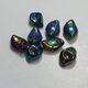 Czech Glass top drilled Leaf bead, sold by 20 pieces